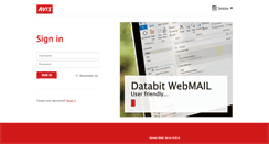 Desktop Screenshot of mail.avis.com.sg