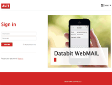 Tablet Screenshot of mail.avis.com.sg